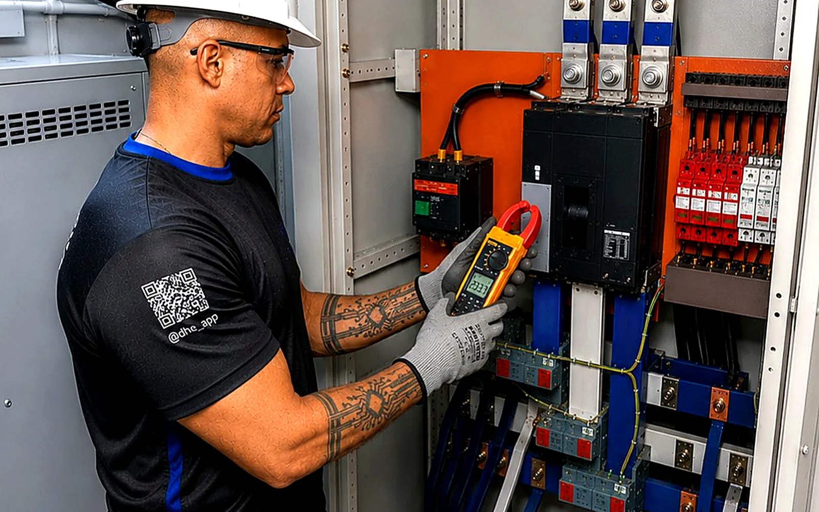 Service Arcanjo em atividade técnica
